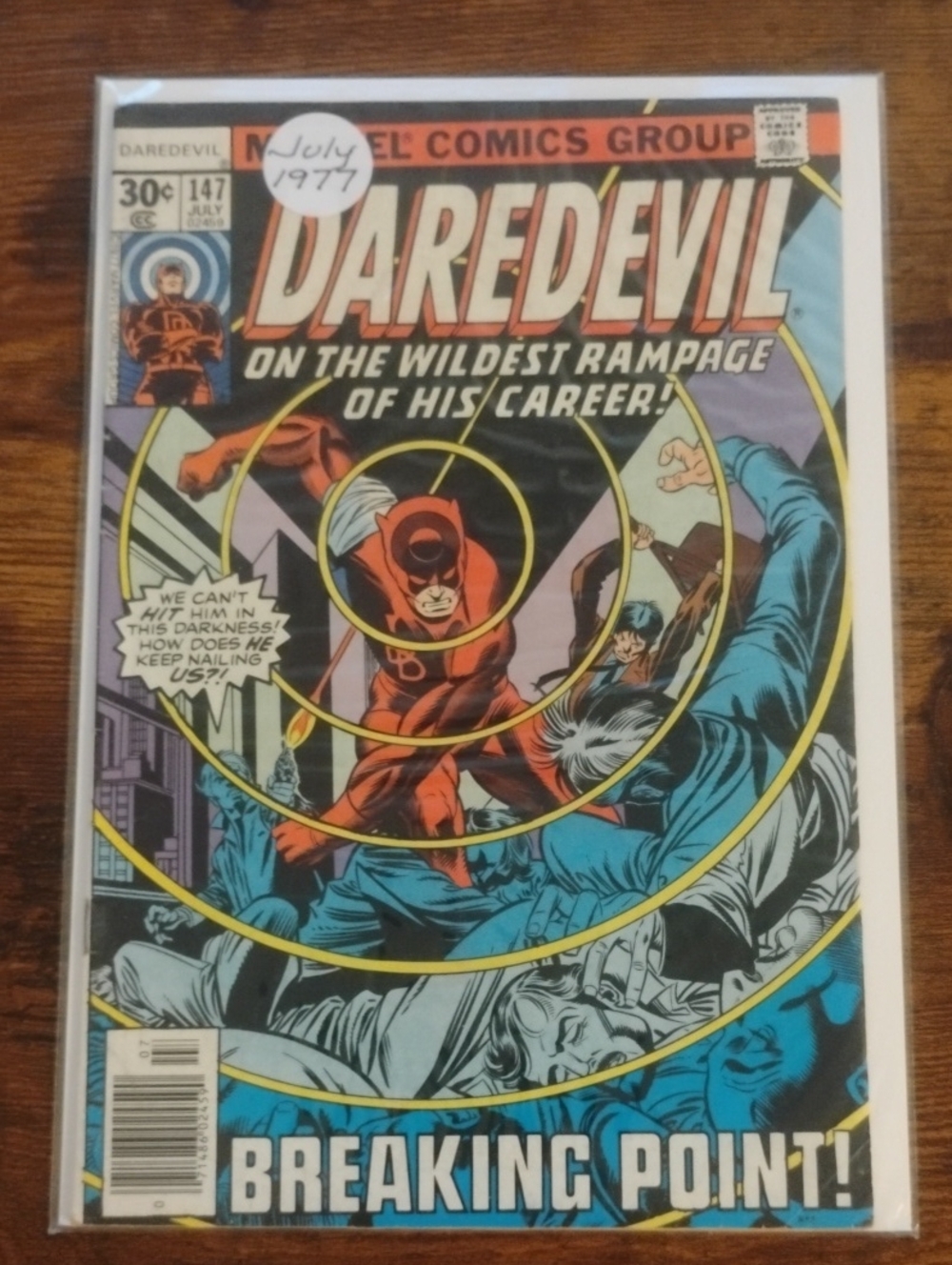 Daredevil Breaking Point 1977 Edition